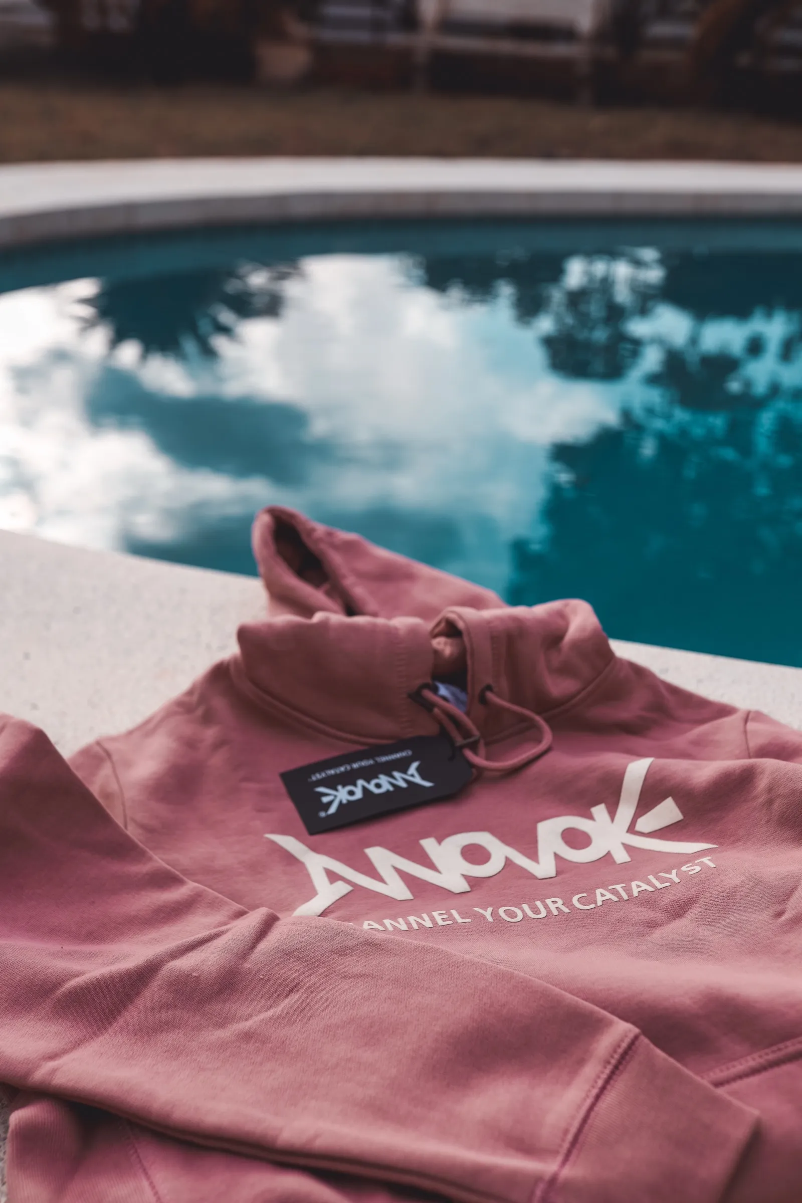 Innovoke Pink Hoodie, from the lifestyle shoot