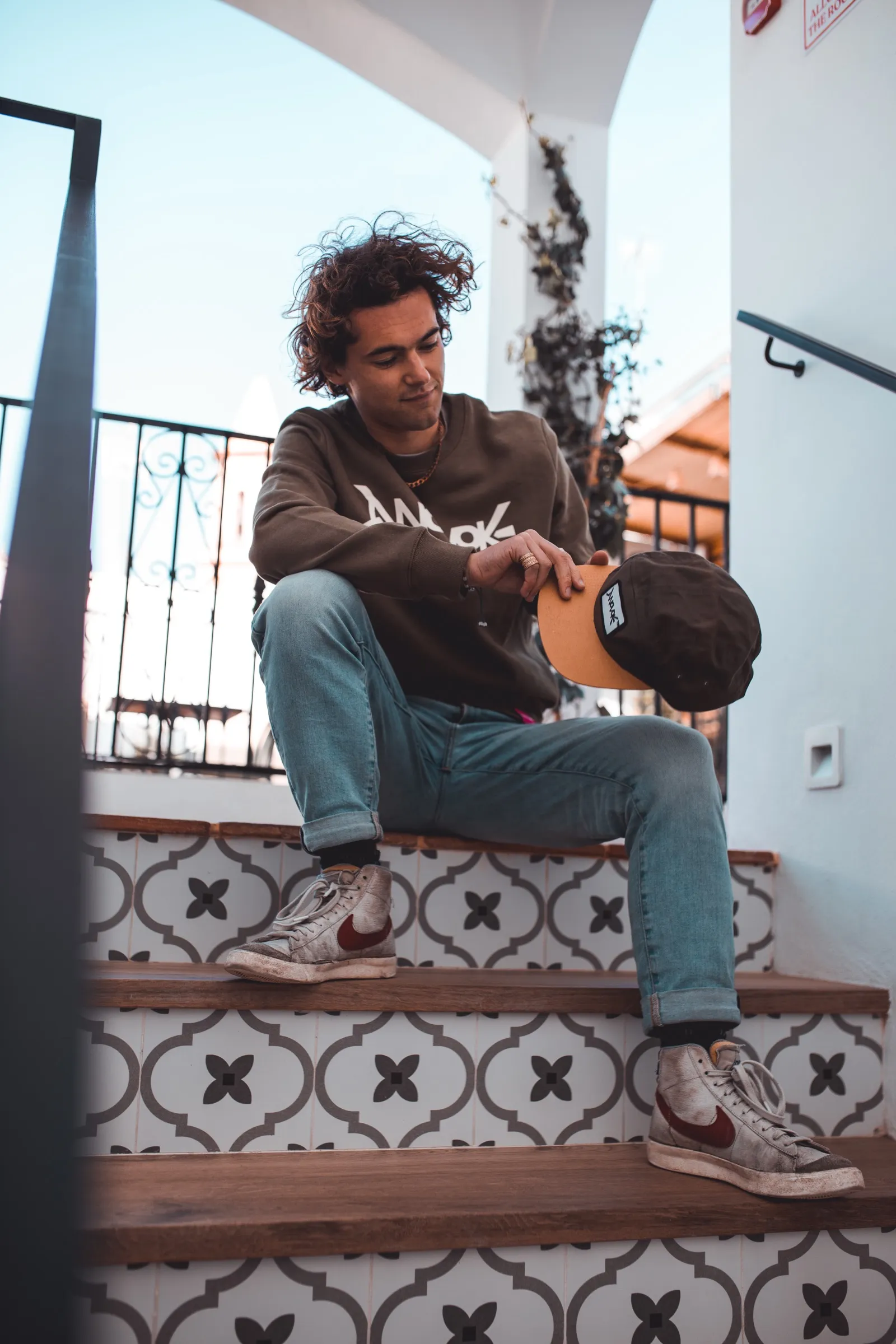 Innovoke Tan Cap, from the lifestyle shoot