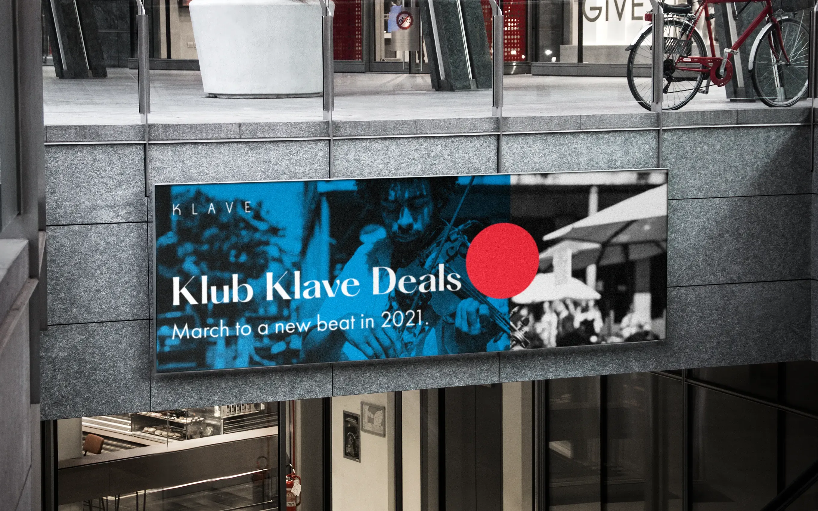 Klave Aire billboard