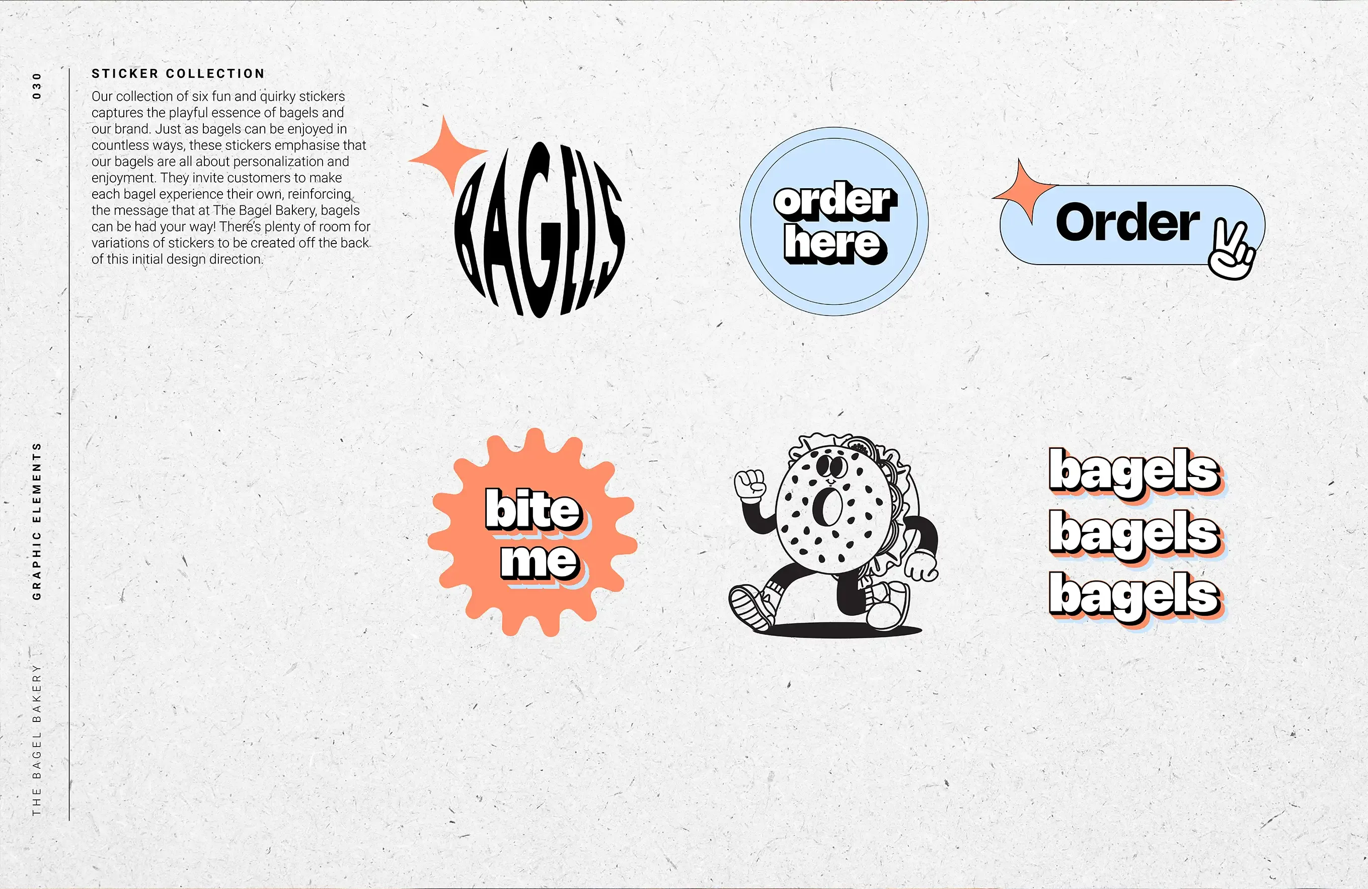 Brand sticker and badge graphics