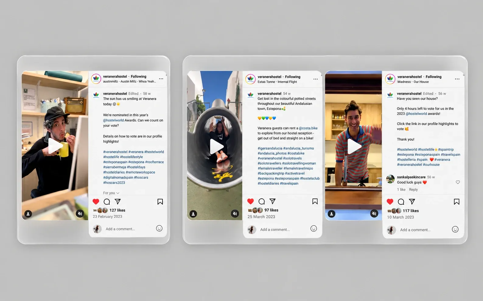 Veranera paid social ads